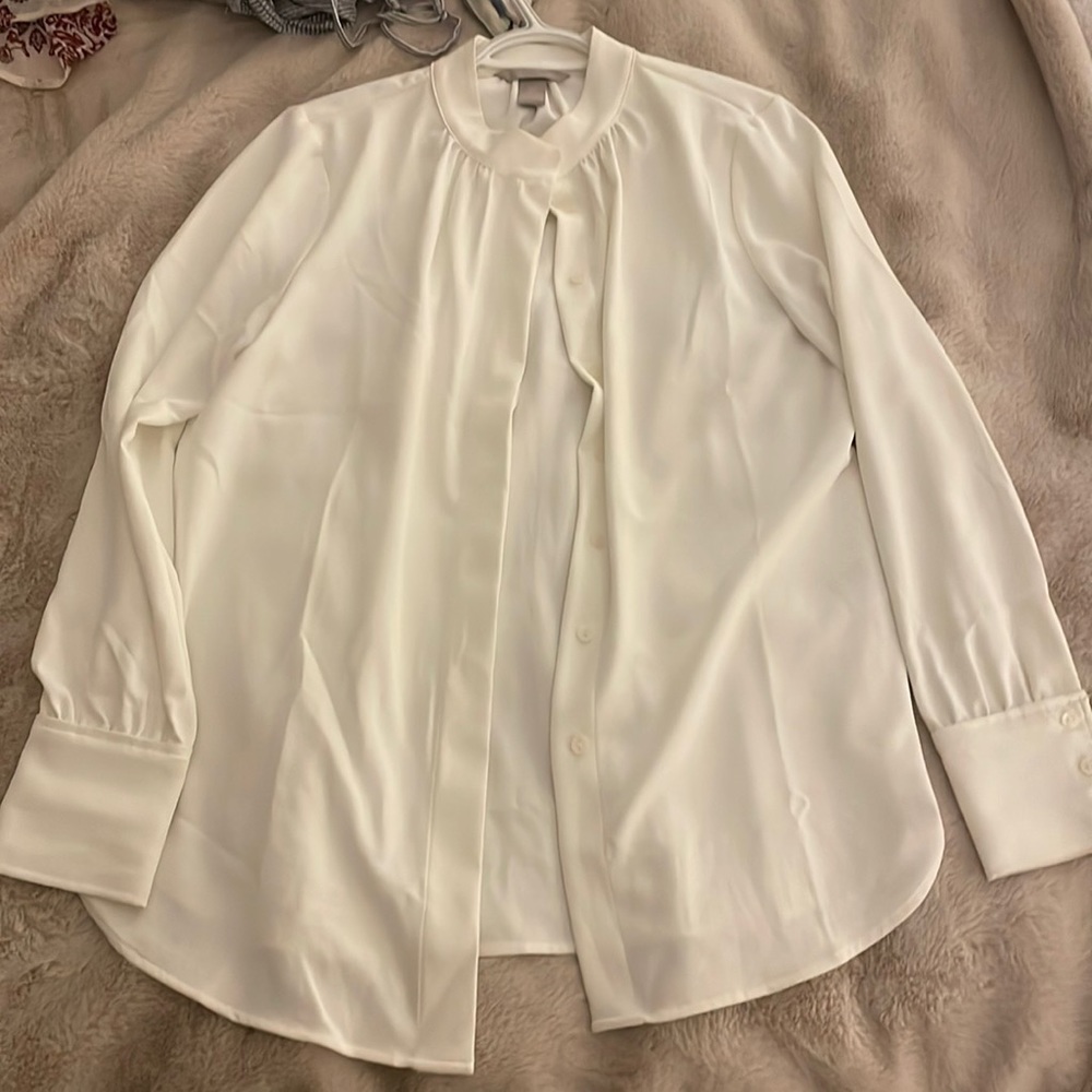 White long blouse